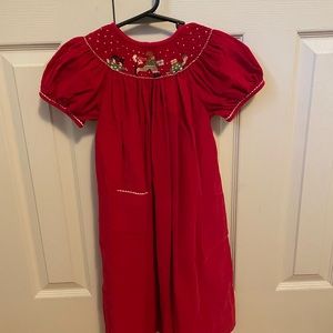 Vintage handmade smocked dress
